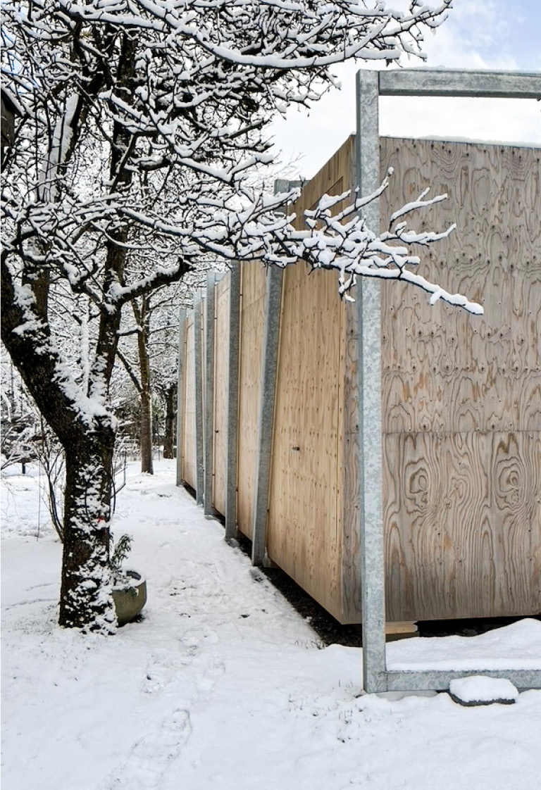 Pavillon Architektur Feldkirch Vorarlberg moderne Gestaltung